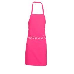 1161 DELANTAL CON PETO POLIÉSTER FUCSIA - Imagen 1