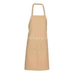 116BCO DELANTAL CON PETO CREMA - Imagen 1