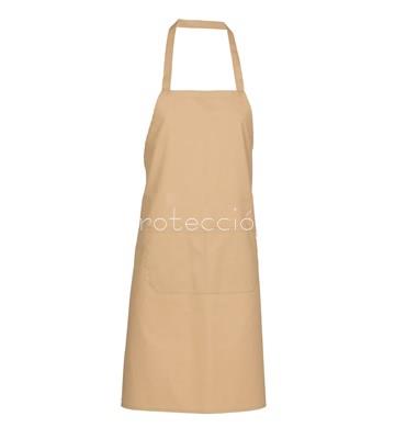 116BCO DELANTAL CON PETO CREMA - Imagen 1