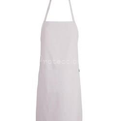 116BCO DELANTAL CON PETO GRIS PERLA - Imagen 1