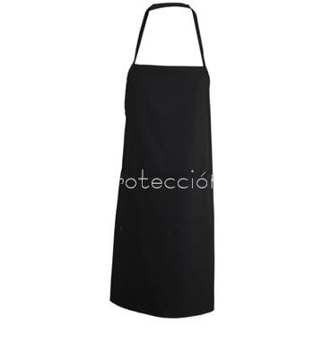 116BCO DELANTAL CON PETO NEGRO - Imagen 1