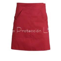 11745B DELANTAL CORTO BURDEOS - Imagen 1