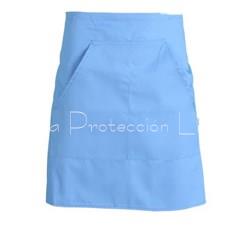 11745B DELANTAL CORTO CELESTE - Imagen 1