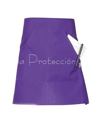 11745B DELANTAL CORTO MORADO - Imagen 1