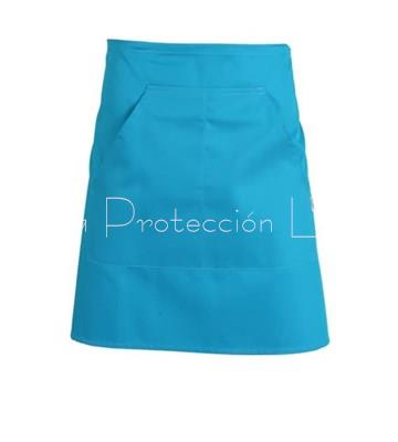 11745B DELANTAL CORTO TURQUESA - Imagen 1