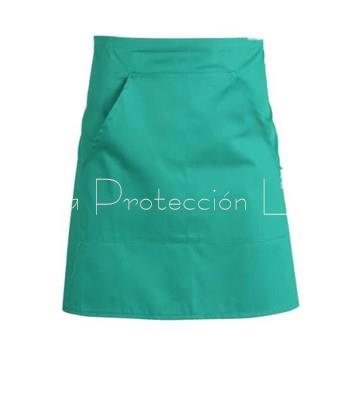 11745B DELANTAL CORTO VERDE - Imagen 1
