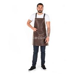 1559 DELANTAL CON PETO ARABIA CHOCOLATE - Imagen 1