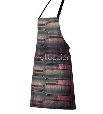 1592 DELANTAL CON PETO VIDRIO - Imagen 1