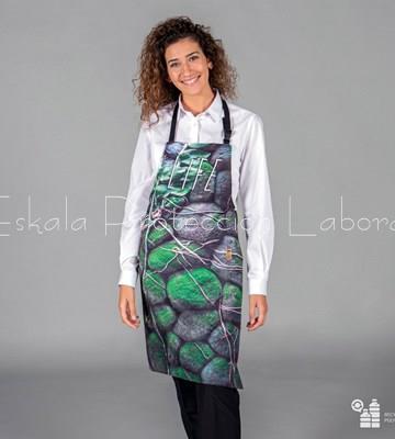 1596 DELANTAL CON PETO LIFE - Imagen 1