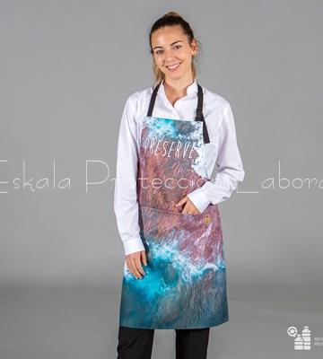 1596 DELANTAL CON PETO PRESERVE - Imagen 1