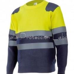 179 JERSEY BICOLOR CUELLO REDONDO - Imagen 1