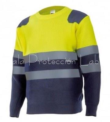 179 JERSEY BICOLOR CUELLO REDONDO - Imagen 1