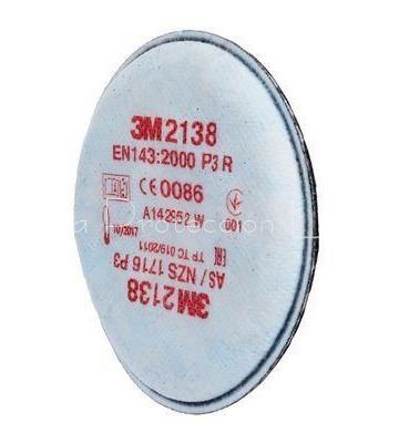 2138 FILTRO PARA PARTÍCULAS PR3, VAPORES ORGÁNICOS Y GASES ÁCIDOS - Imagen 1