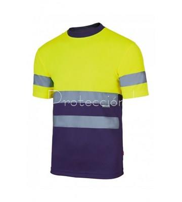 305506 CAMISETA BICOLOR MANGA CORTA - Imagen 1