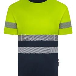 305633 CAMISETA BICOLOR BANDA SEGMENTADA - Imagen 1
