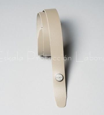 3306 CINTA DE CUERO MARFIL - Imagen 1