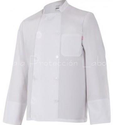 434 CHAQUETA COCINA MANGA LARGA - Imagen 1