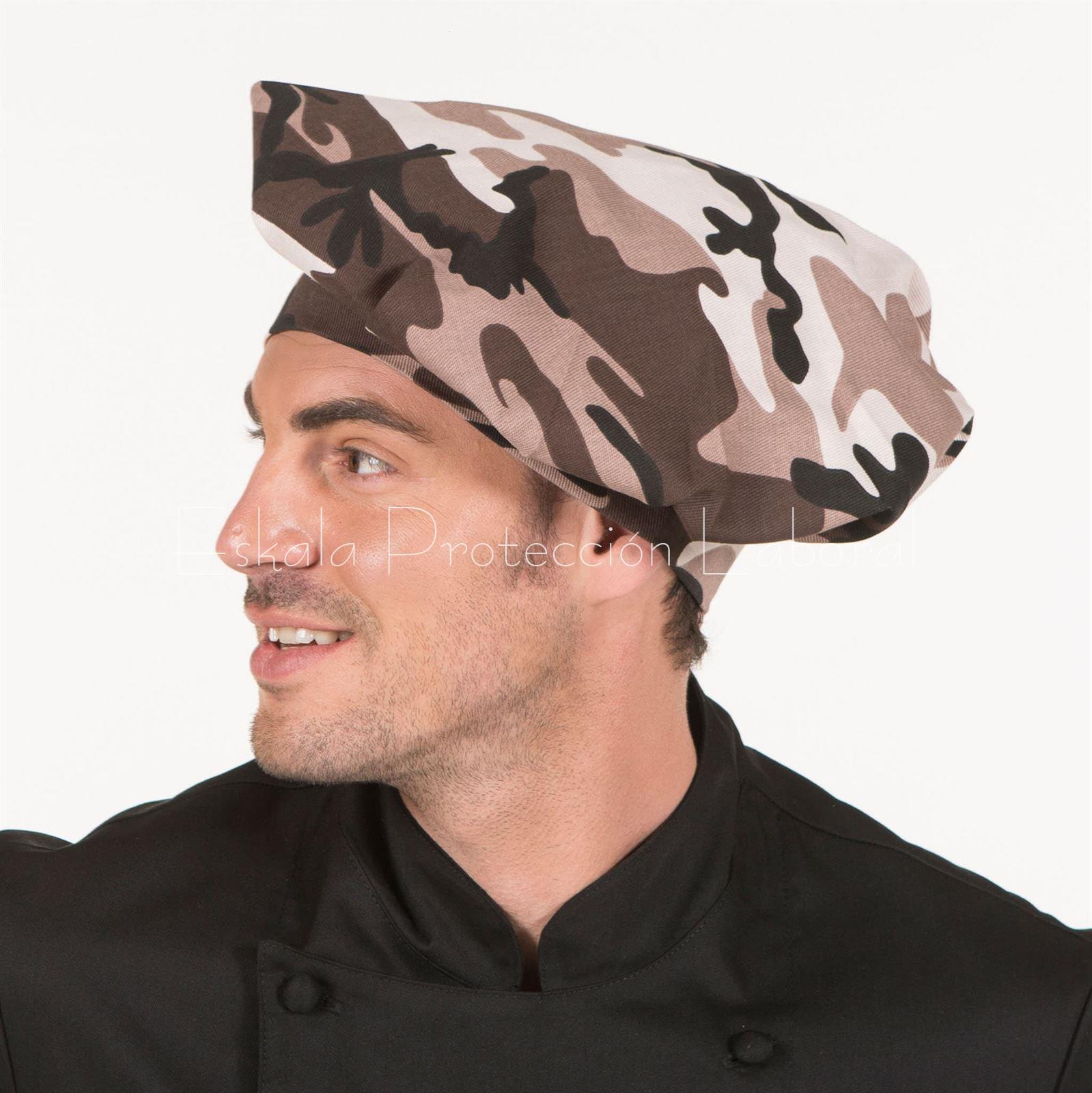 4488 GORRO CHEF CAMUFLAJE - Imagen 1