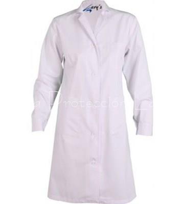 540 BATA LARGA MUJER BLANCO - Imagen 1