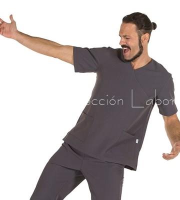 6096 BLUSA NEREA GRIS MARENGO - Imagen 1