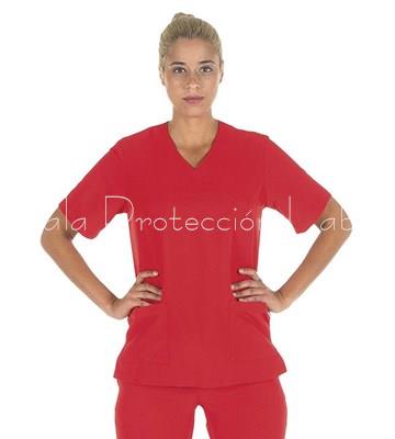 6096 BLUSA NEREA ROJO - Imagen 1