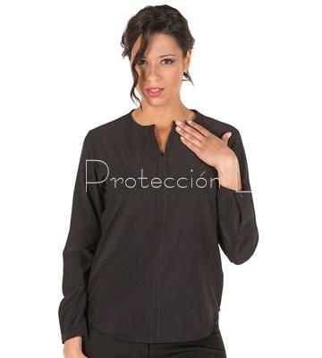 6514 BLUSA CUELLO PICO - Imagen 1