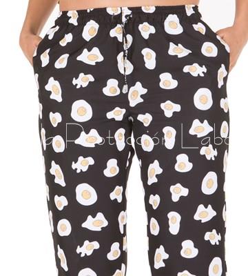 7012 PANTALÓN MICROFIBRA HUEVO FRITO - Imagen 1