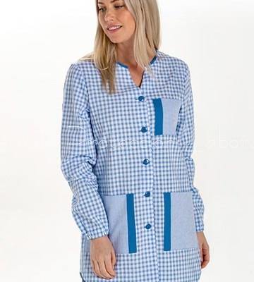 8005 BATA CUADRO AZUL TAPETAS - Imagen 1