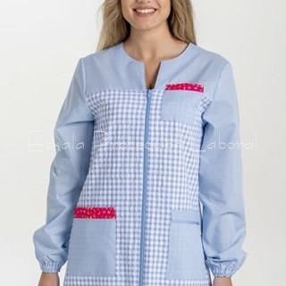 8301_606 BATA MAESTRA CUADRO AZUL - Imagen 1