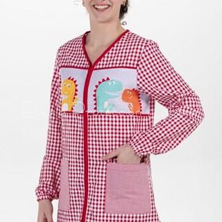 8310_962 BATA DINOSAURIOS ROJA - Imagen 1