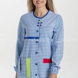 8320_969 BATA MAESTRA AZUL TRABILLAS COLORES - Imagen 1