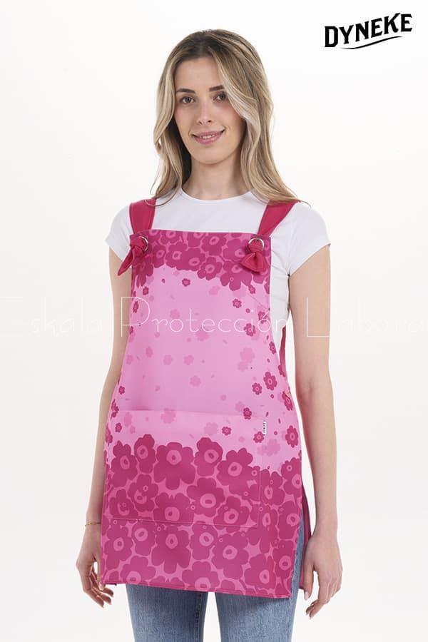 8324_711 ESTOLA FLORES ROSAS TIRANTES - Imagen 1