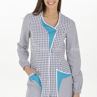 8873 BATA CÓNCAVA CUADRO VICHY - Imagen 1