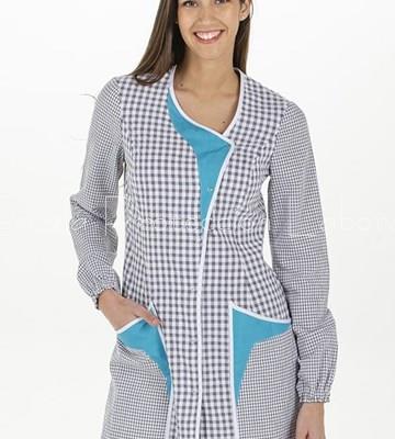 8873 BATA CÓNCAVA CUADRO VICHY - Imagen 1