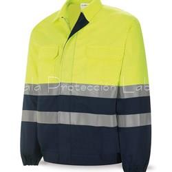 988- CFYIA CHAQUETA IGNÍFUGA Y ANTIESTÁTICA, ALTA VISIBILIDAD - Imagen 1