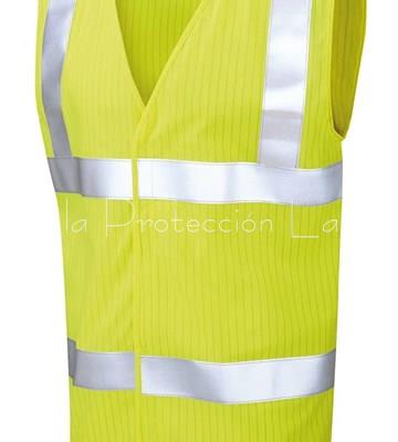 988-VFYIA CHALECO FLOURESCENTE IGNÍFUGO Y ANTIESTÁTICO - Imagen 1