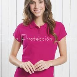 POPL200 POLO CHICA MANGA CORTA - Imagen 1