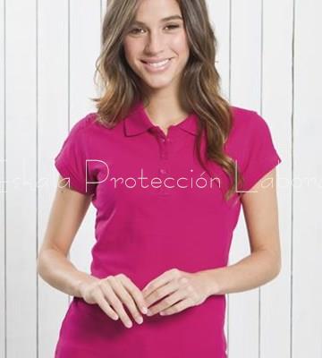 POPL200 POLO CHICA MANGA CORTA - Imagen 1