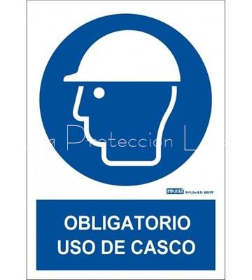 Señal obligatorio el uso de casco - Imagen 1