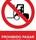 Señal prohibido pasar carretillas - Imagen 1